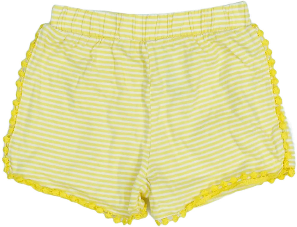 Sárga TU Rövidnadrág EU 122 / UK 7 év / US 7 év/M