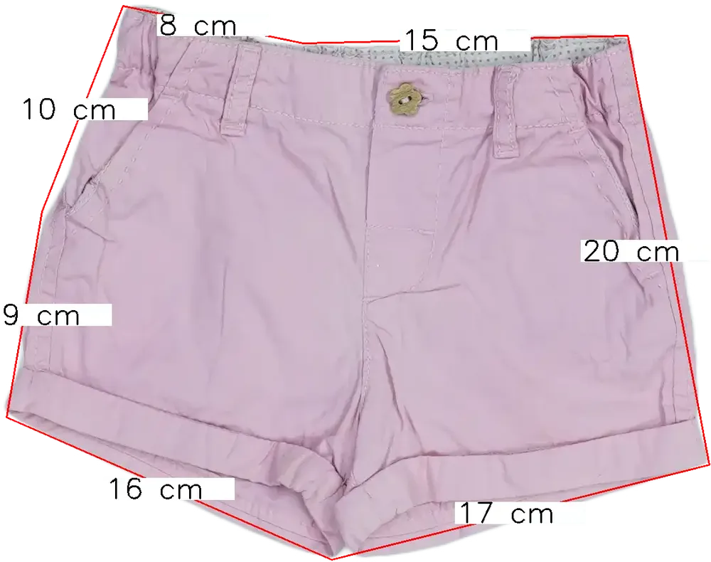 Rózsaszín H&amp;M Rövidnadrág EU 86 / UK 12-18 hónap / US 18 hónap
