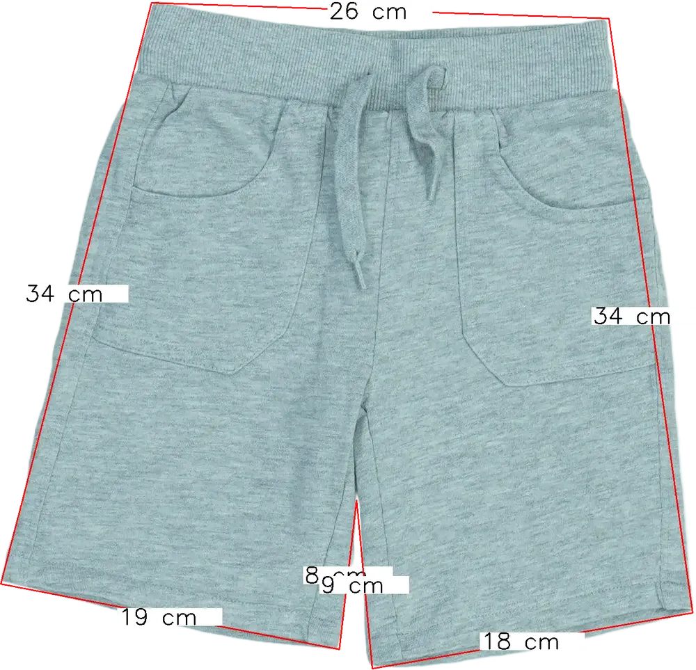 Grey Topolino Shorts EU 110 / UK 5 years / US 5 years/XS