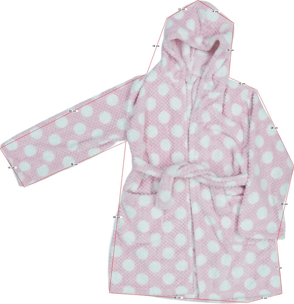 Rózsaszín George Köntös EU 140 / UK 10 év / US 10 év/L