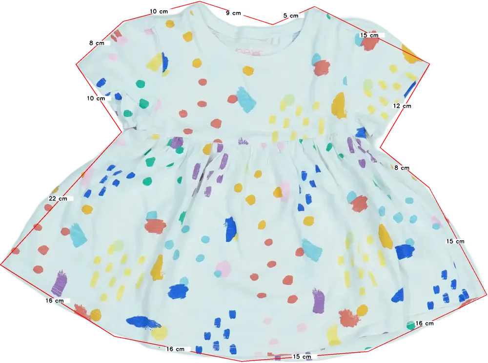 Fehér Next Tunika EU 110 / UK 5 év / US 5 év/XS