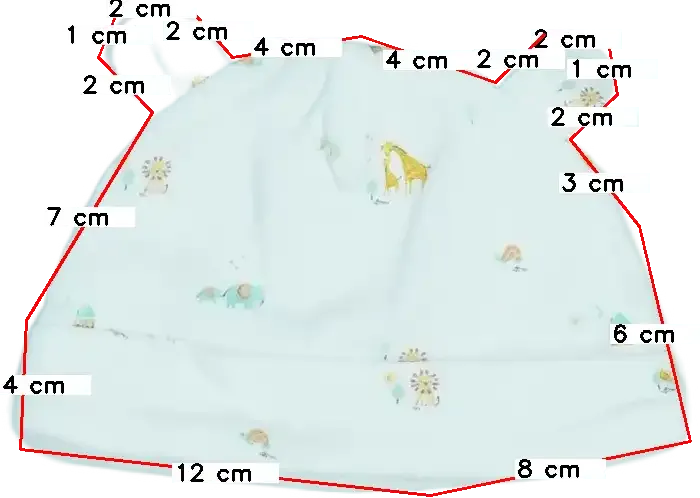 Fehér Next Sapka EU 62 / UK 0-3 hónap / US 0-3 hónap