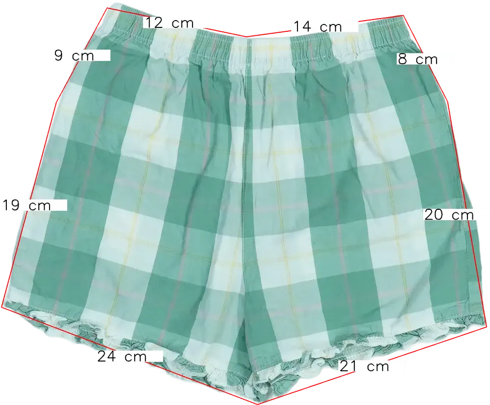 Zöld TU Rövidnadrág EU 134 / UK 9 év / US 9 év/L