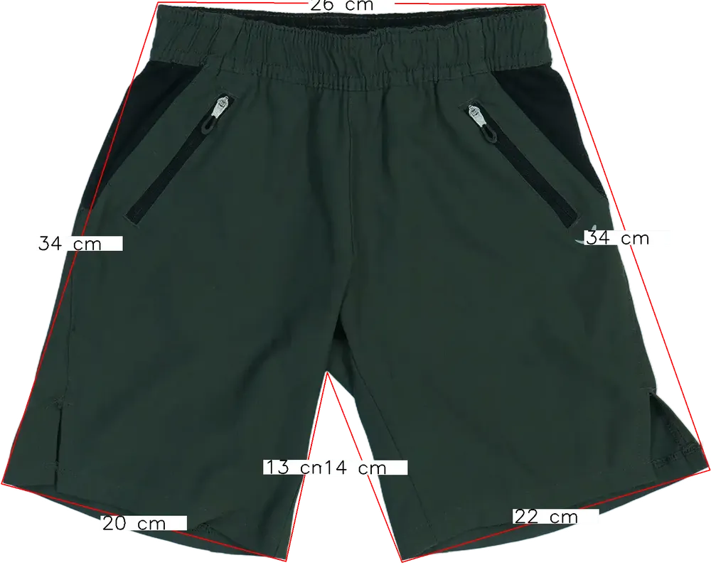 Zöld Decathlon Rövidnadrág EU 104 / UK 4 év / US 4T/XS