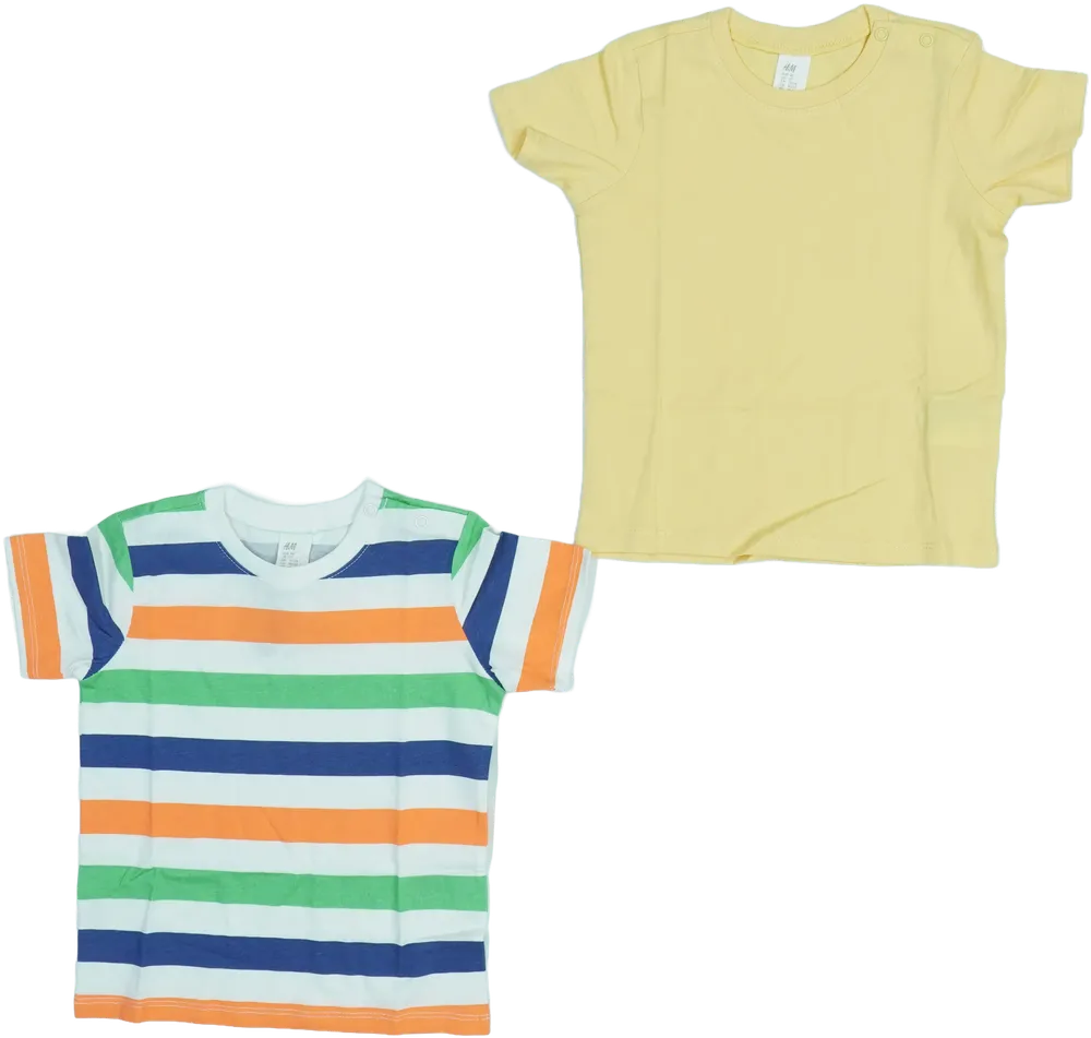 Többszínű H&amp;M Csomag - Pólók EU 92 / UK 2 év / US 2T