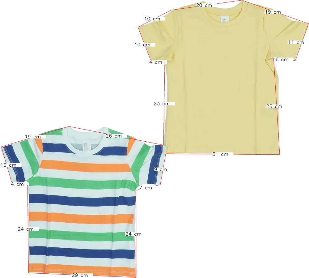 Többszínű H&amp;M Csomag - Pólók EU 98 / UK 3 év / US 3T