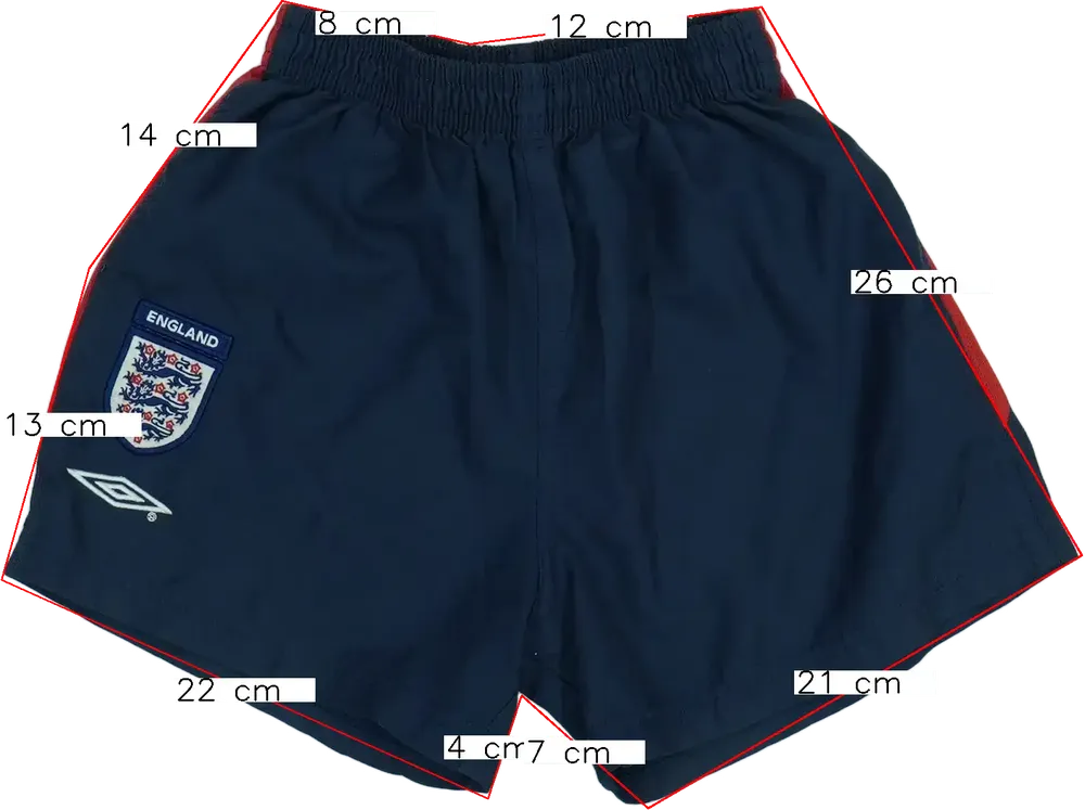 Kék Umbro Focimez EU 122 / UK 7 év / US 7 év/M