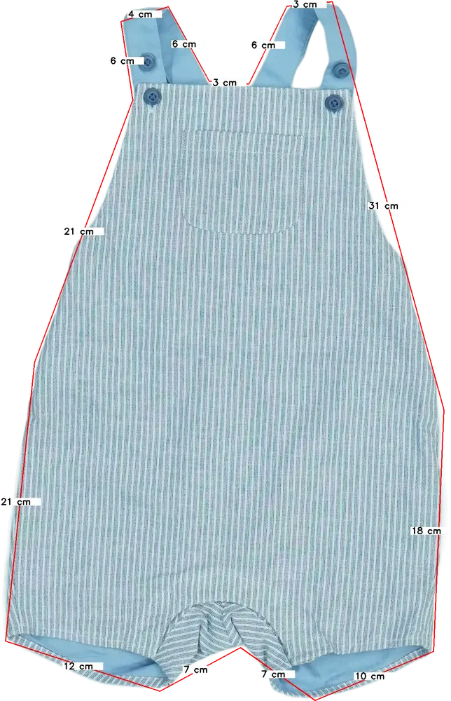 Többszínű Primark Kantáros hosszú / rövidnadrág EU 86 / UK 12-18 hónap / US 18 hónap