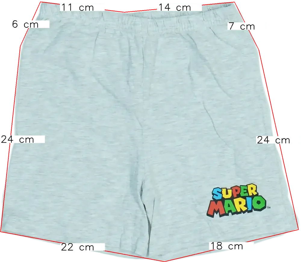 Szürke Primark Rövidnadrág EU 116 / UK 6 év / US 6 év/S