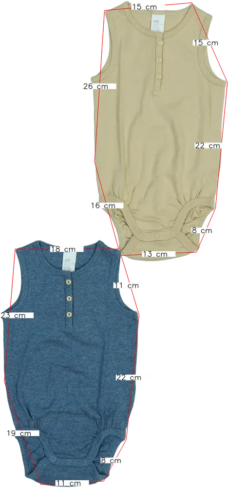 Többszínű H&amp;M Csomag - Body EU 80 / UK 9-12 hónap / US 12 hónap