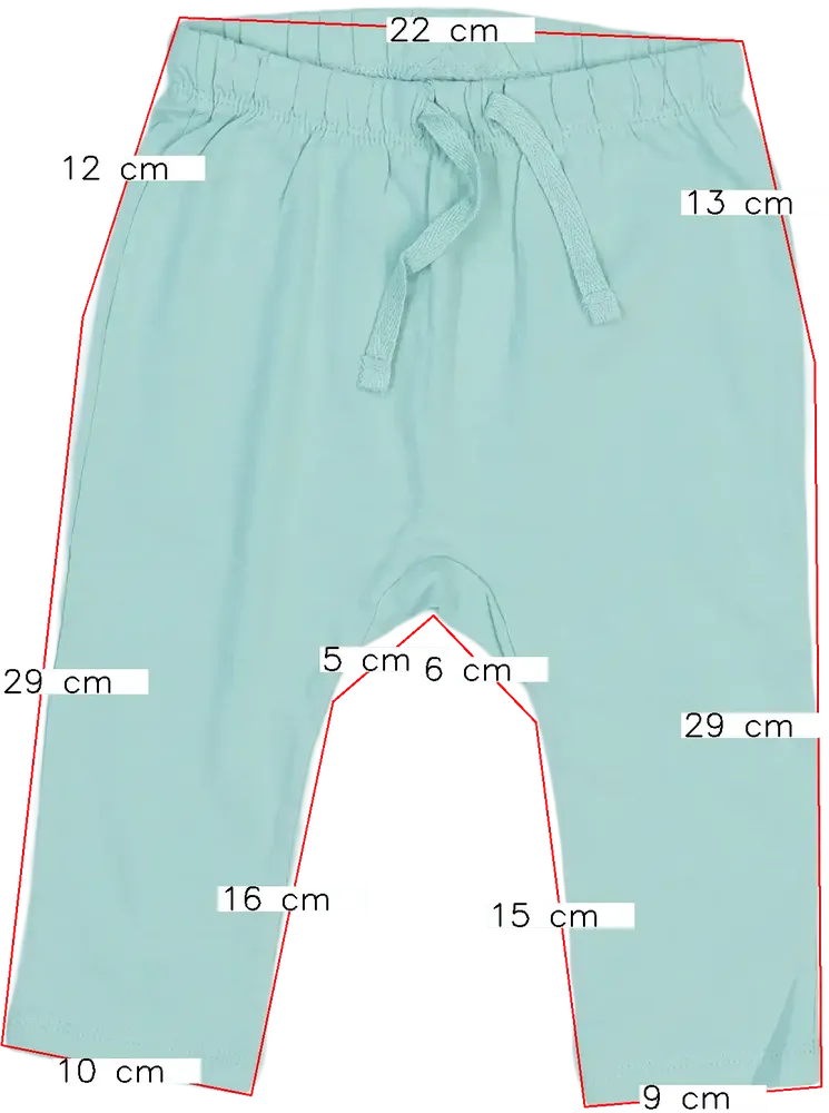 Zöld H&amp;M Baby nadrág EU 80 / UK 9-12 hónap / US 12 hónap
