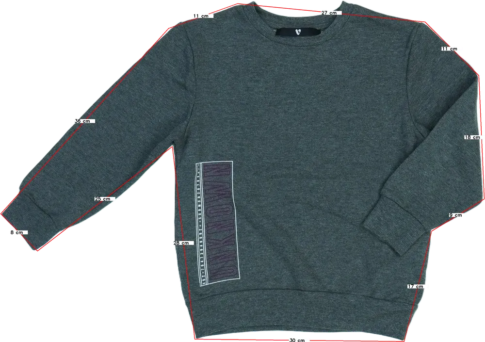 Szürke By Very Pulóver EU 122 / UK 7 év / US 7 év/M