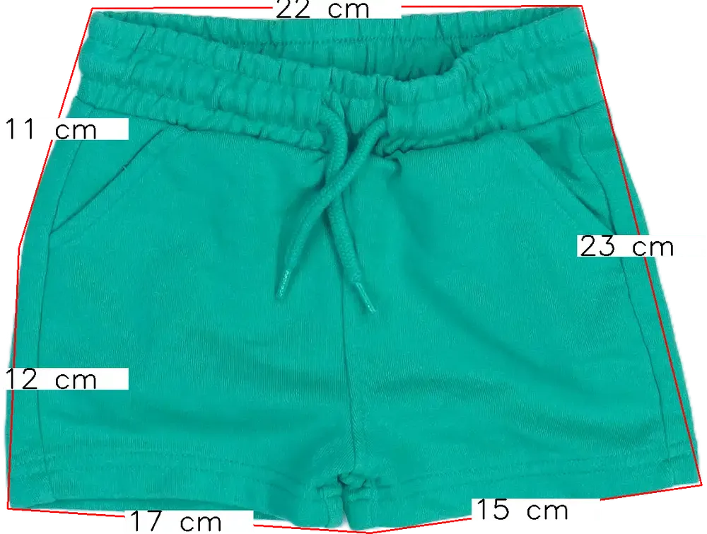 Zöld Matalan Rövidnadrág EU 92 / UK 2 év / US 2T