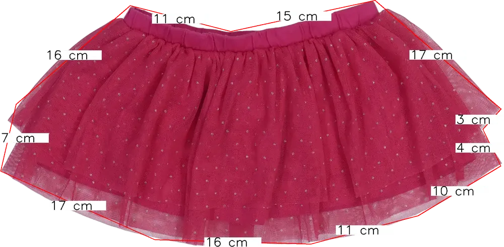 Rózsaszín Egyéb Szoknya EU 104 / UK 4 év / US 4T/XS