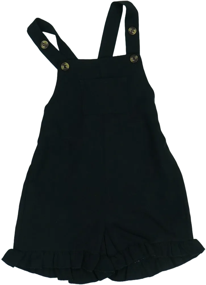 Fekete Shein Kantáros hosszú / rövidnadrág EU 92 / UK 2 év / US 2T