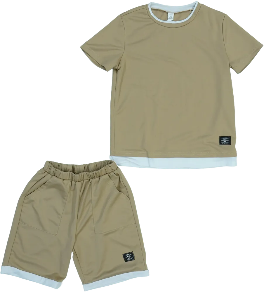 Barna Shein 2 részes szett - Felsőruházat és nadrág EU 152 / UK 12 év / US 12 év/L