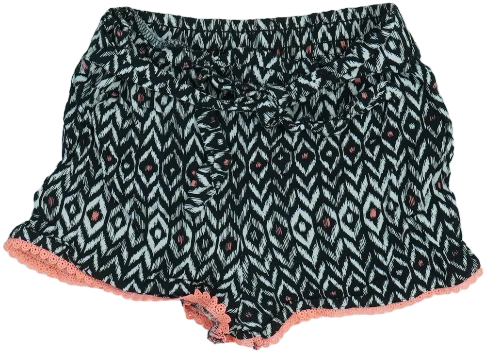 Fekete Primark Rövidnadrág EU 134 / UK 9 év / US 9 év/L