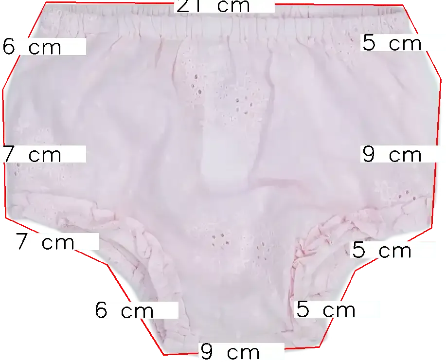 Rózsaszín Matalan Rövidnadrág EU 86 / UK 12-18 hónap / US 18 hónap