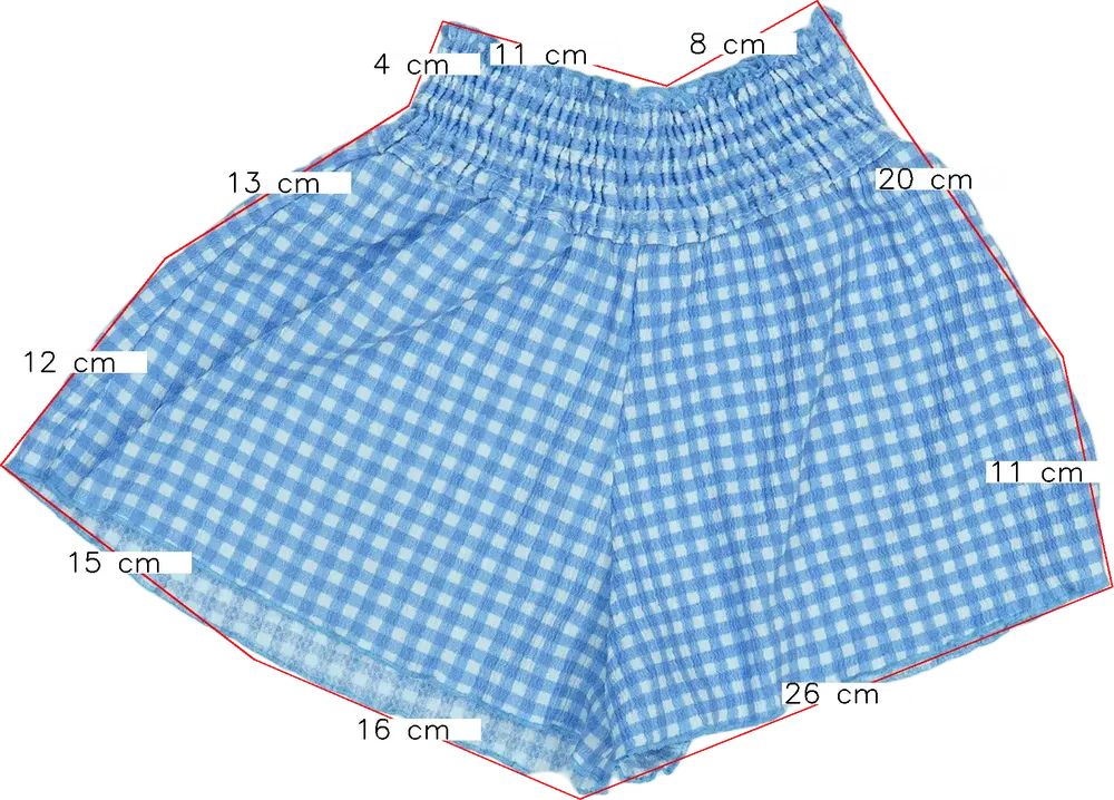 Kék George Szoknyanadrág EU 128 / UK 8 év / US 8 év/M