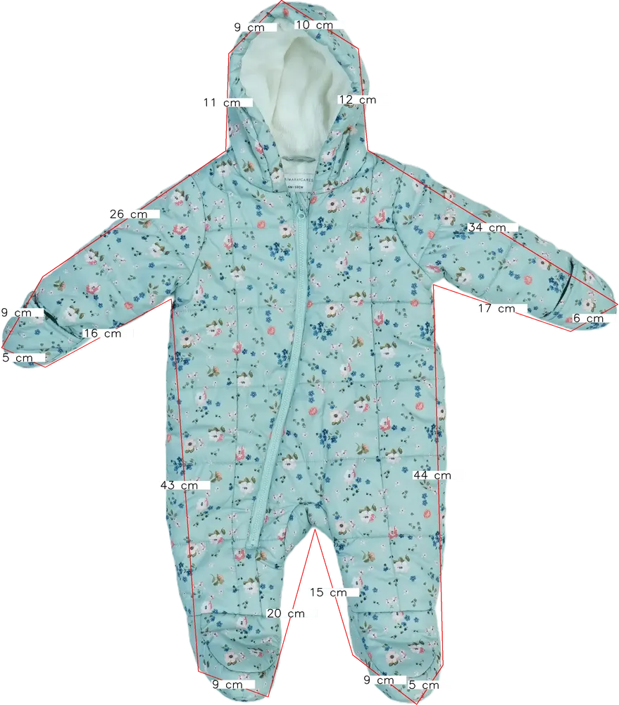 Zöld Primark Baby overál EU 68 / UK 3-6 hónap / US 3-6 hónap