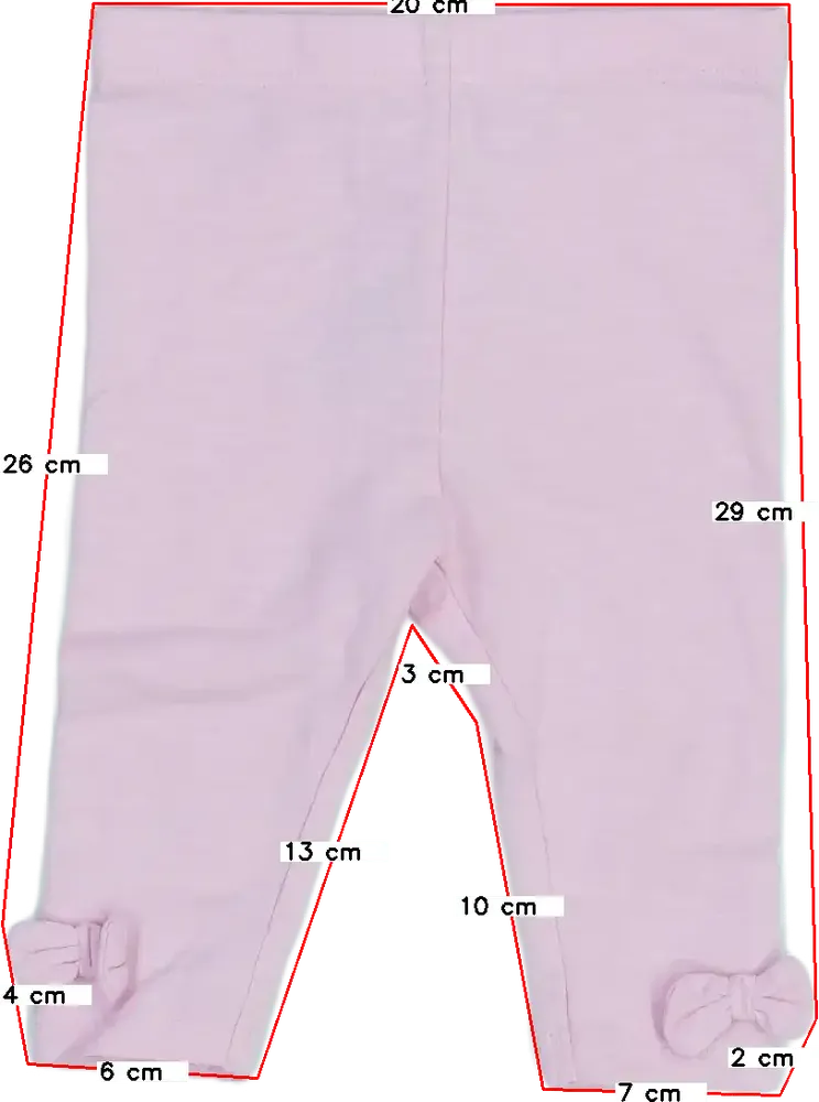 Rózsaszín TU Leggings EU 68 / UK 3-6 hónap / US 3-6 hónap