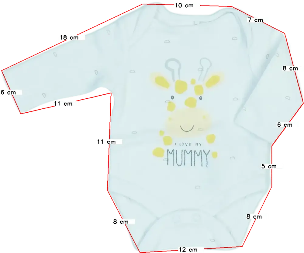 Fehér Next Hosszú ujjú body EU 50 / UK Újszülött / US Újszülött