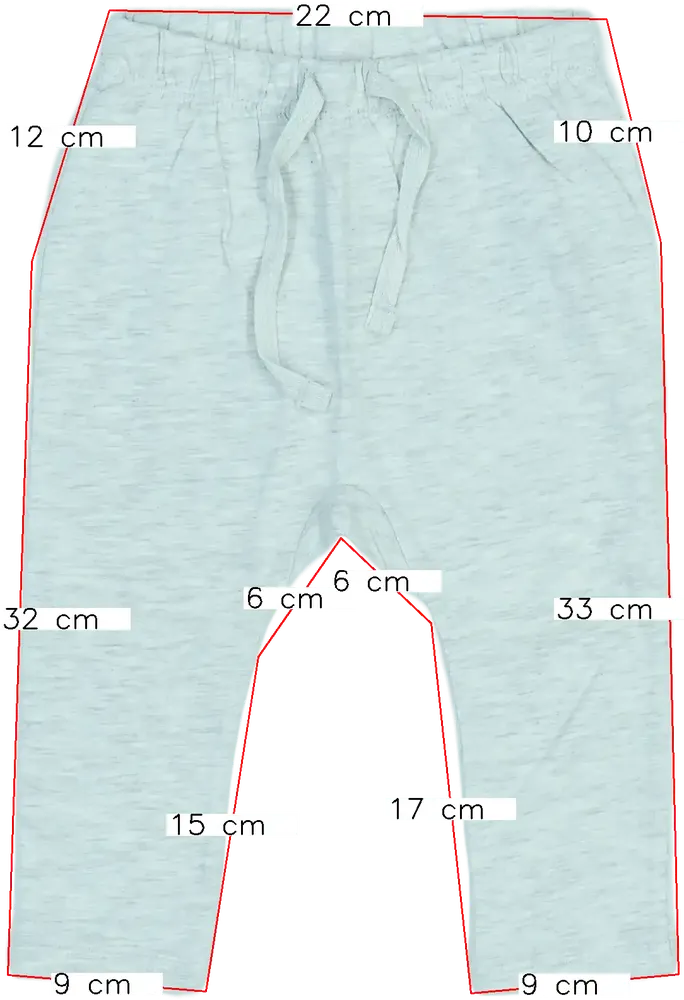 Szürke H&amp;M Baby nadrág EU 80 / UK 9-12 hónap / US 12 hónap