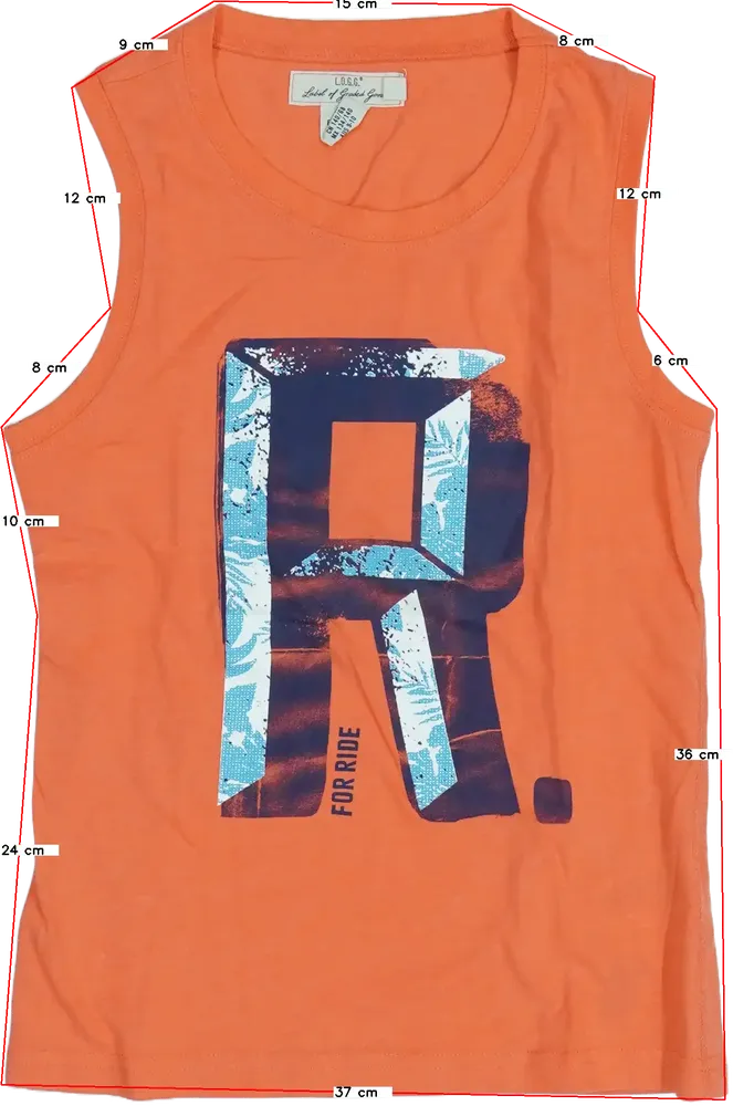 Sárga (narancs) H&amp;M Fiú / Férfi atléta EU 140 / UK 10 év / US 10 év/L