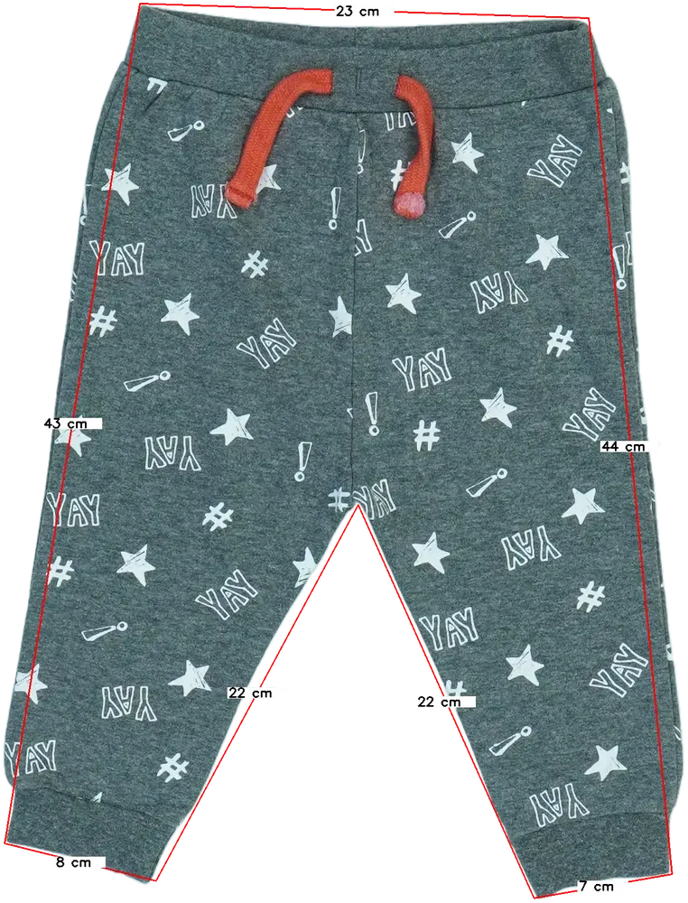 Szürke Egyéb Melegítőnadrág EU 86 / UK 12-18 hónap / US 18 hónap