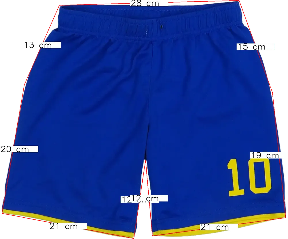 Kék H&amp;M Focimez EU 128 / UK 8 év / US 8 év/M