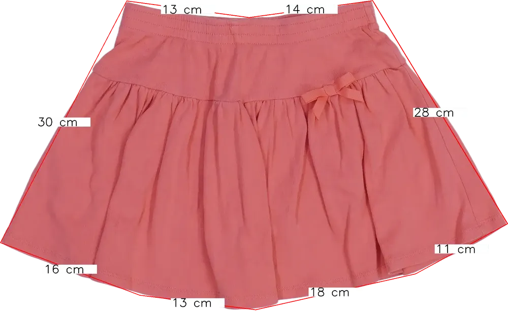 Rózsaszín Gymboree Szoknyanadrág EU 122 / UK 7 év / US 7 év/M