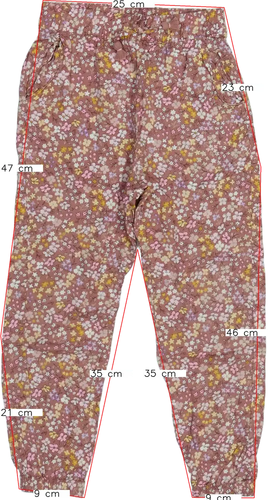 Barna H&amp;M Hosszúnadrág EU 122 / UK 7 év / US 7 év/M