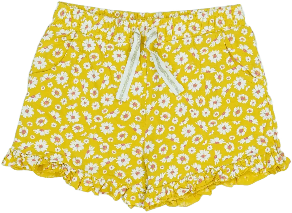 Sárga Matalan Rövidnadrág EU 128 / UK 8 év / US 8 év/M