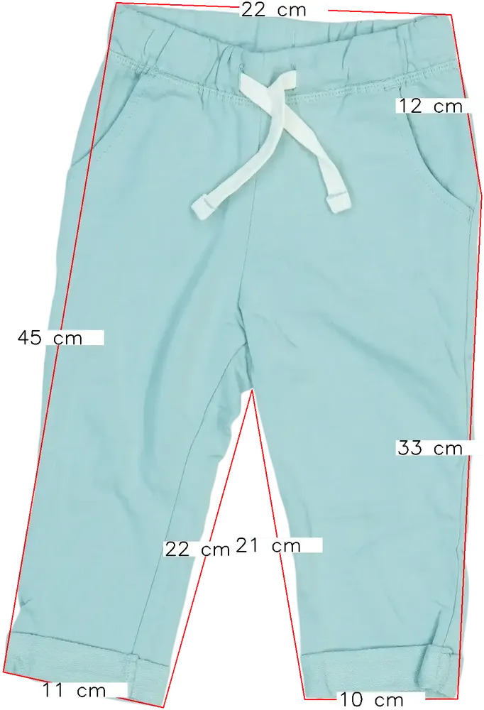 Zöld Kuniboo Melegítőnadrág EU 80 / UK 9-12 hónap / US 12 hónap