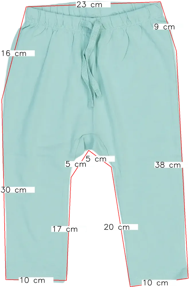 Zöld H&amp;M Baby nadrág EU 86 / UK 12-18 hónap / US 18 hónap