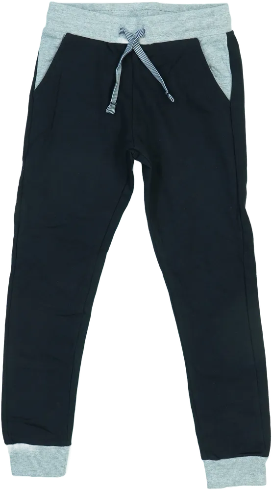 Fekete Basic Collection Melegítőnadrág EU 128 / UK 8 év / US 8 év/M