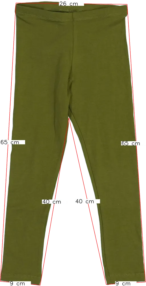 Zöld Lupilu Leggings EU 116 / UK 6 év / US 6 év/S