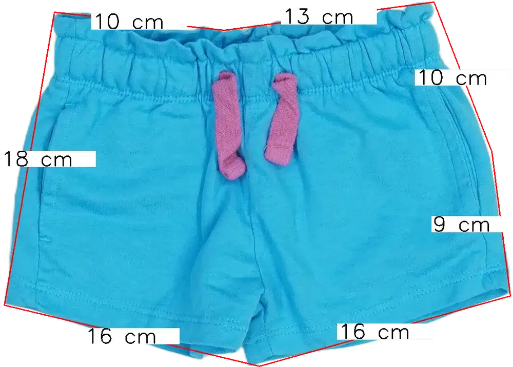 Kék Impidimpi Rövidnadrág EU 92 / UK 2 év / US 2T
