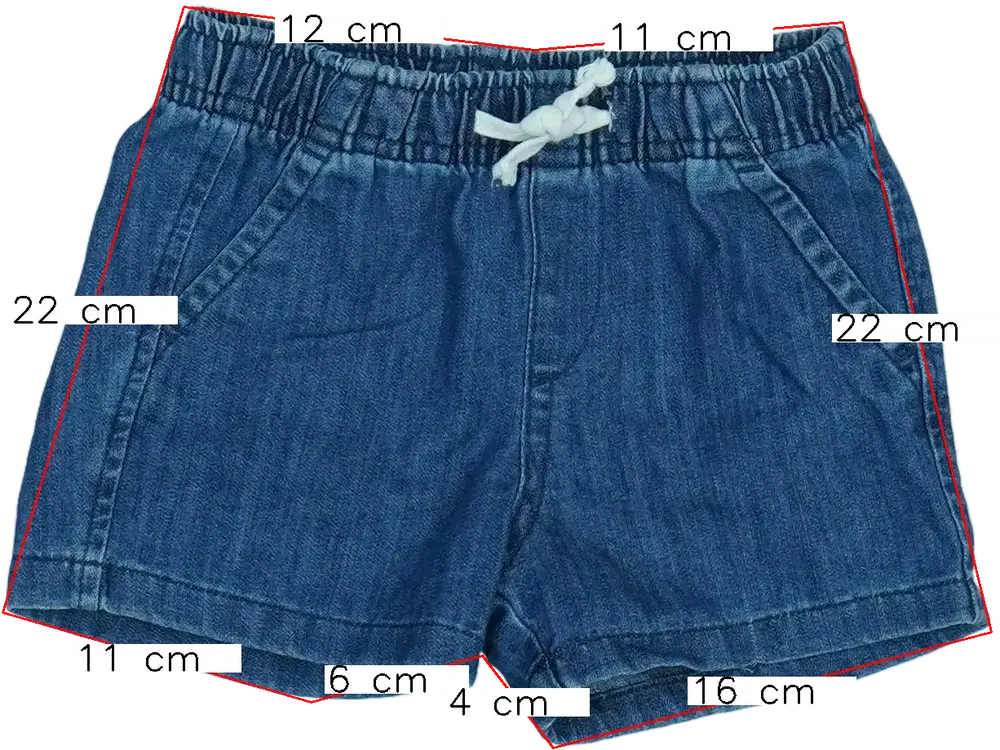 Kék H&amp;M Rövidnadrág EU 92 / UK 2 év / US 2T