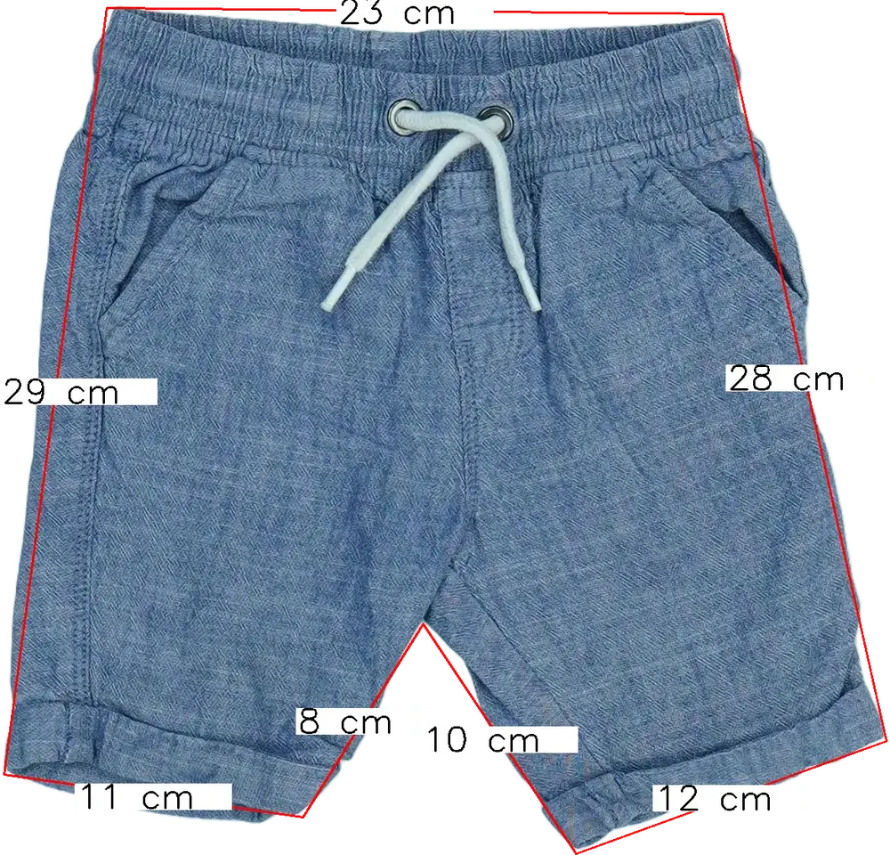 Kék TU Rövidnadrág EU 98 / UK 3 év / US 3T