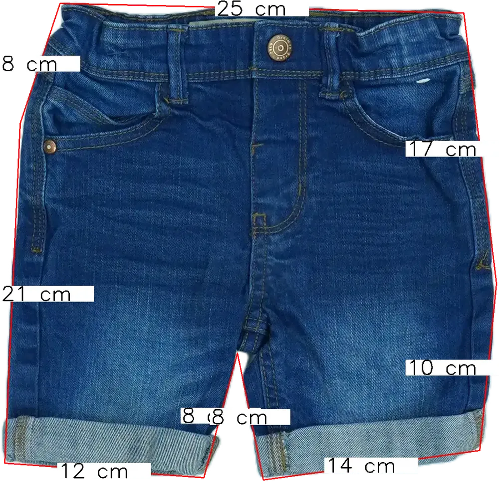 Kék Denim Co. Rövidnadrág EU 104 / UK 4 év / US 4T/XS