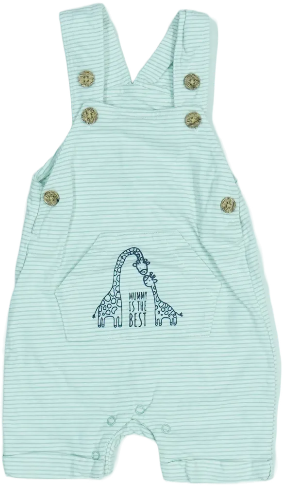 Zöld DopoDopo Kantáros hosszú / rövidnadrág EU 62 / UK 0-3 hónap / US 0-3 hónap