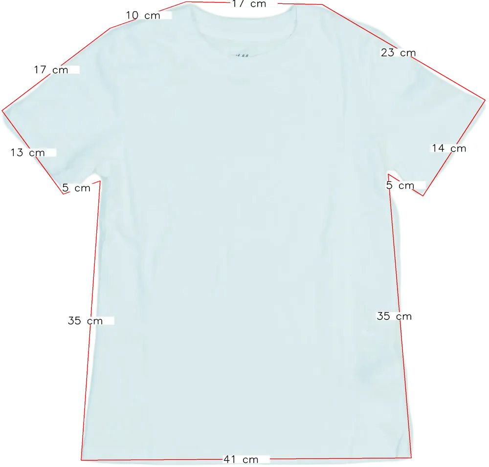 Fehér H&amp;M Póló EU 140 / UK 10 év / US 10 év/L