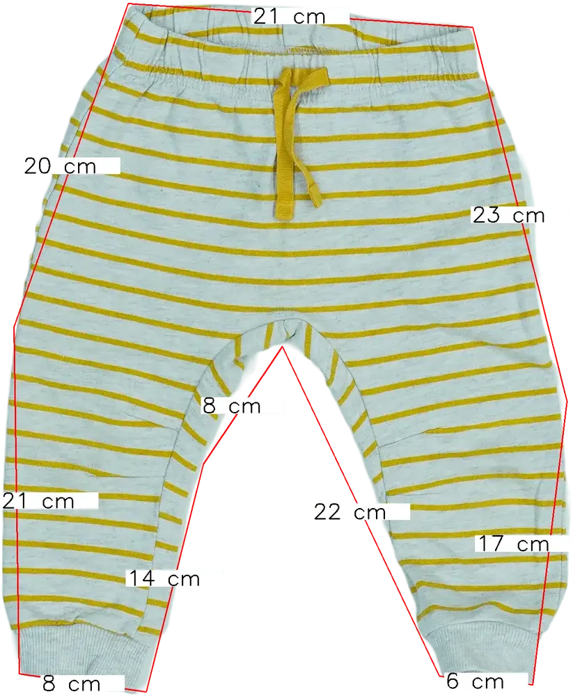 Szürke Ergee Melegítőnadrág EU 80 / UK 9-12 hónap / US 12 hónap