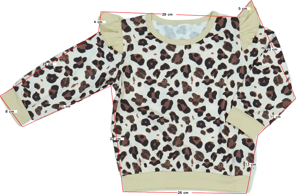 Barna Egyéb Hosszú ujjú felső EU 104 / UK 4 év / US 4T/XS