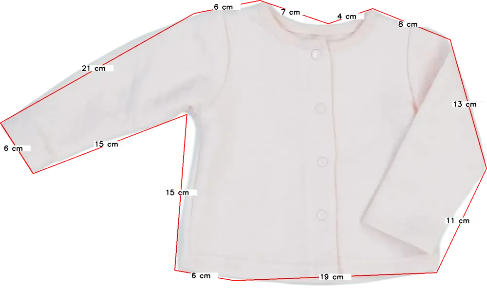 Rózsaszín Kyle&amp;Deena Kardigán EU 68 / UK 3-6 hónap / US 3-6 hónap