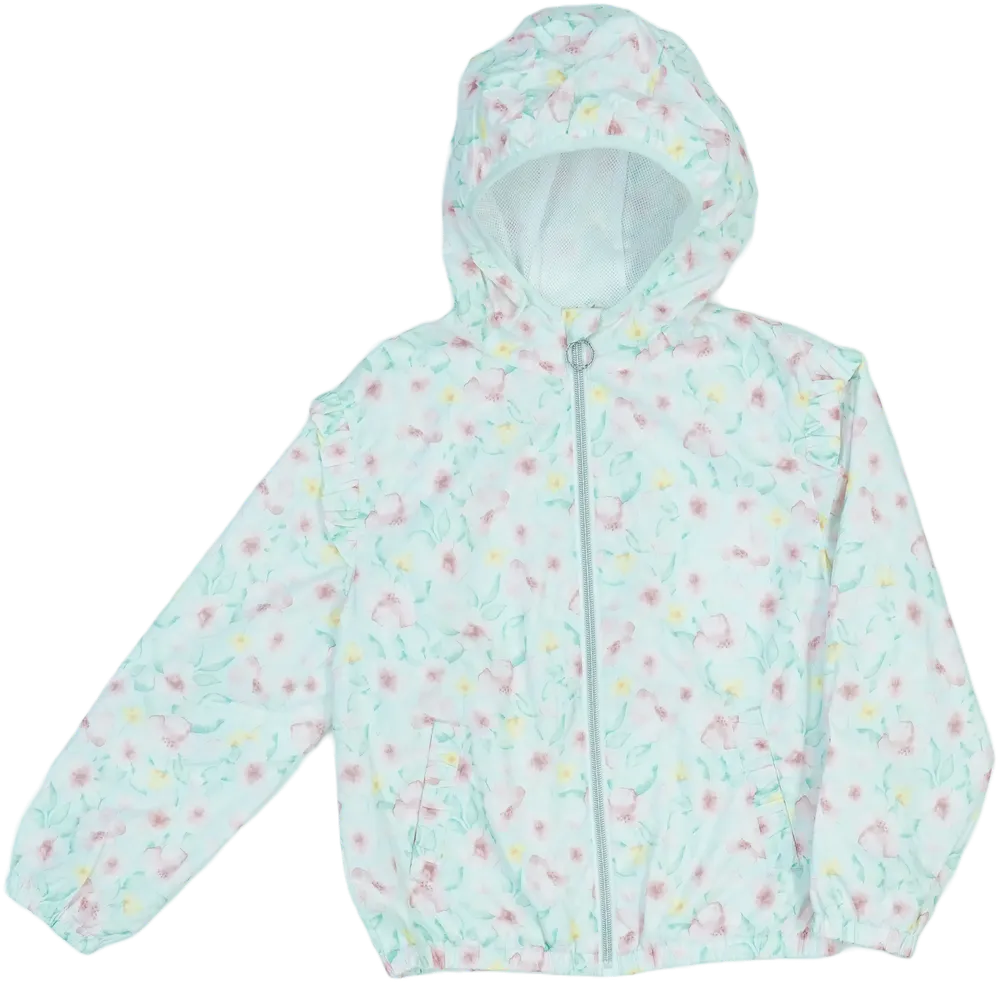 Fehér C&amp;A Széldzseki EU 128 / UK 8 év / US 8 év/M