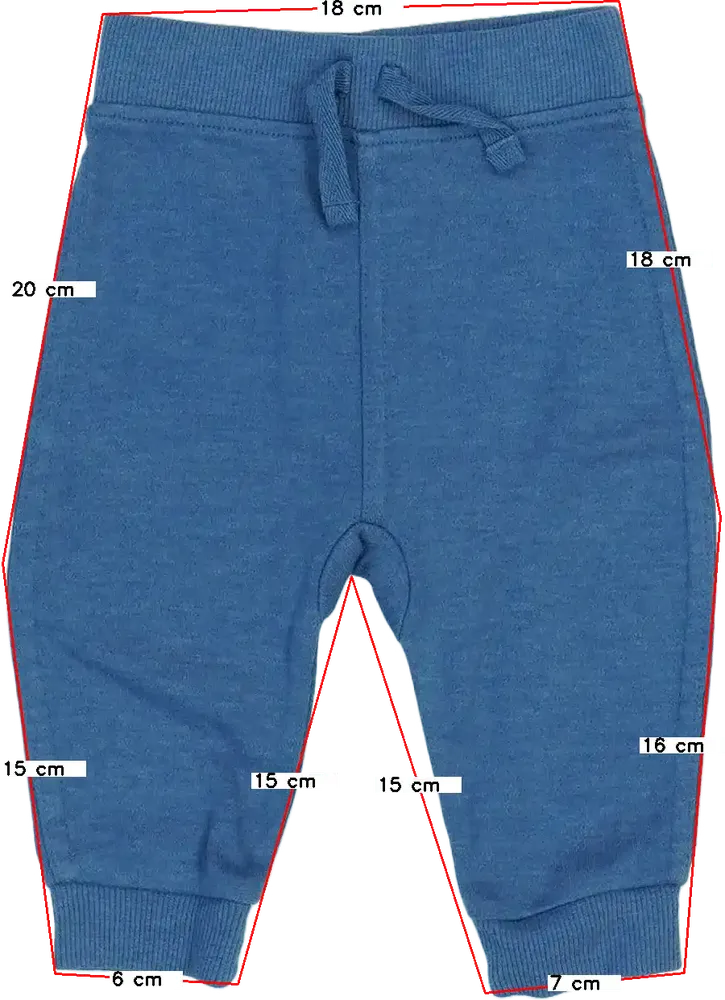 Kék George Baby nadrág EU 68 / UK 3-6 hónap / US 3-6 hónap