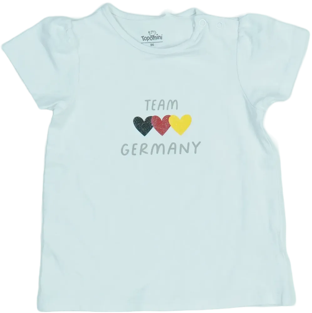 Fehér Topomini Póló EU 98 / UK 3 év / US 3T