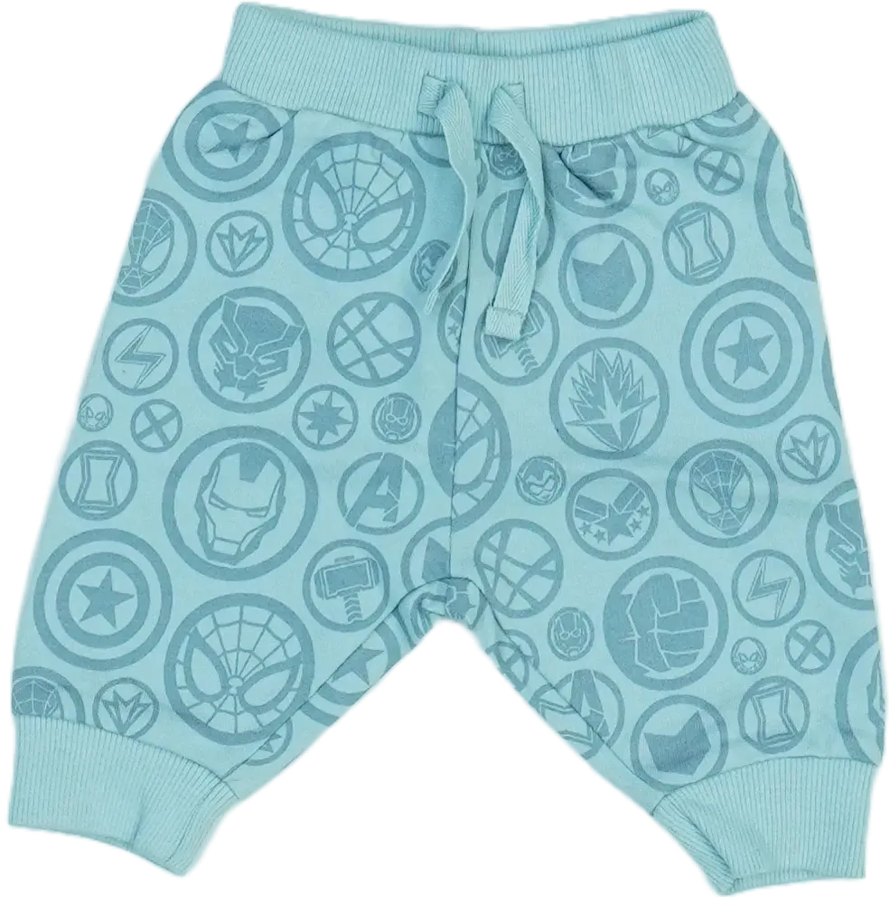 Zöld Marvel Baby nadrág EU 56 / UK Újszülött / US Újszülött